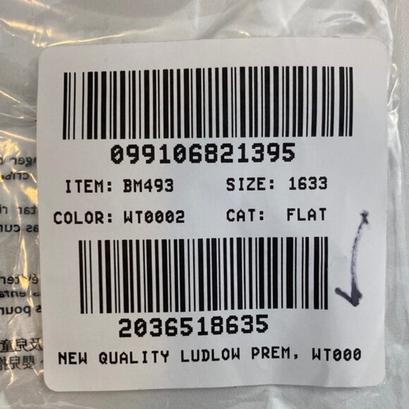 J Crew Ludlow Premium fine cotton dress shirt Men’s Size 16 33 white - Picture 9 of 10